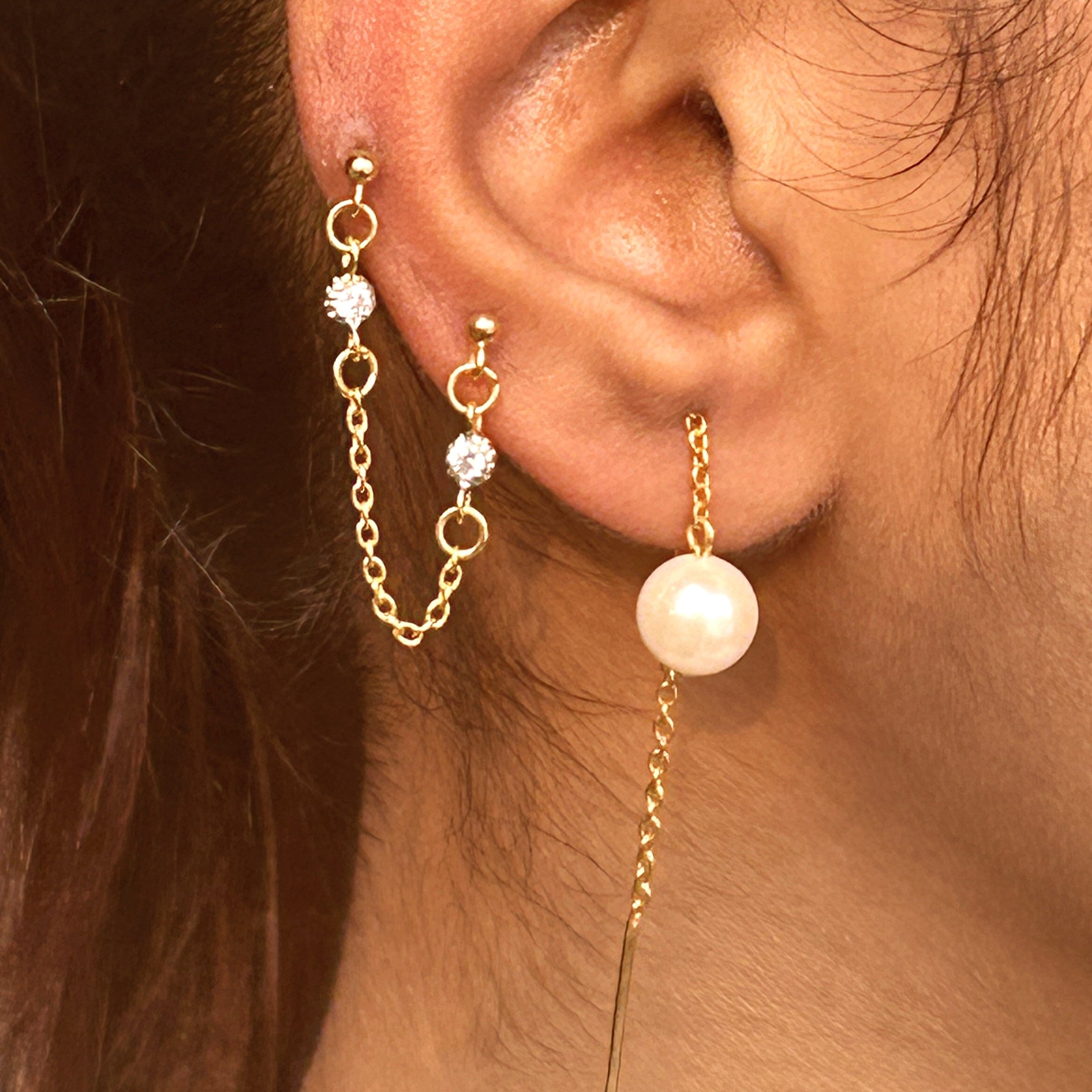 Golden Radiance Earrings main image 1