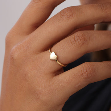 Delicate Heart Ring