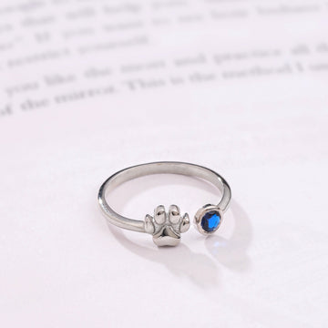 Paw Gem Ring