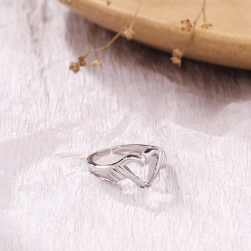 Heart Band Ring