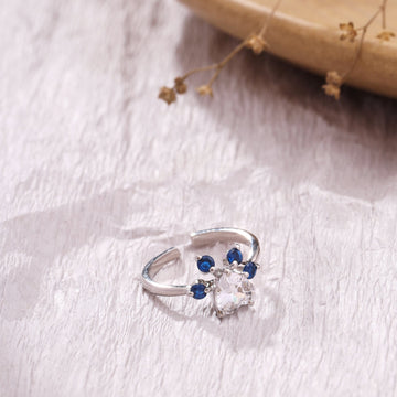 Diamond Paw Ring