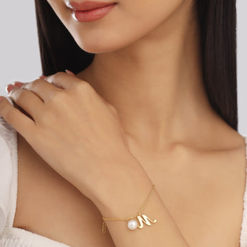 Heartfelt Initial Bracelet