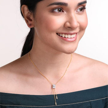 Baguette Necklace