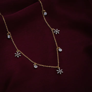 Daisy Love Necklace in 92.5 Sterling Silver