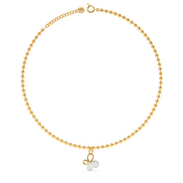 Titli Everlasting Anklet in 92.5 Sterling Silver