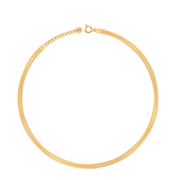 Viper Snake Chain Anklet in 92.5 Sterling Silver