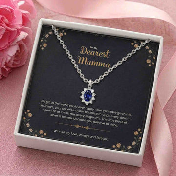 Celestial Shine Mom's Necklace in 92.5 Sterling Silver