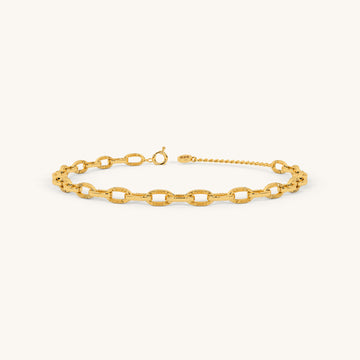 Dusk Link Bracelet in 92.5 Sterling Silver