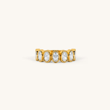 Classic Bezel Band Ring in 92.5 Sterling Silver
