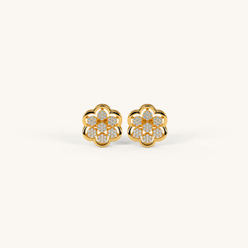 Spark Flora Studs in 92.5 Sterling Silver