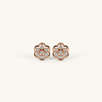 Spark Flora Studs in 92.5 Sterling Silver