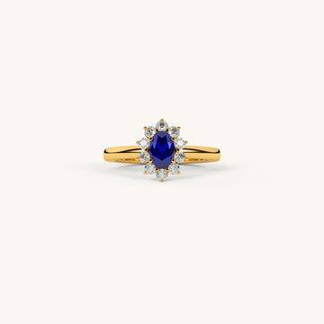 Royal Bloom Ring in 92.5 Sterling Silver