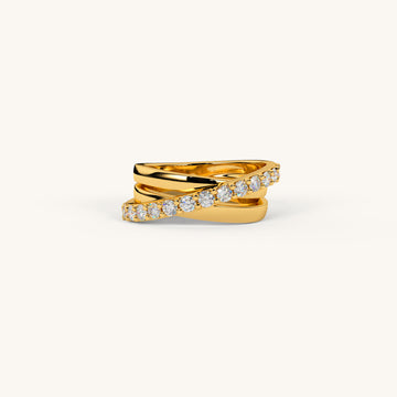 Lumira Wrap Ring in 92.5 Sterling Silver
