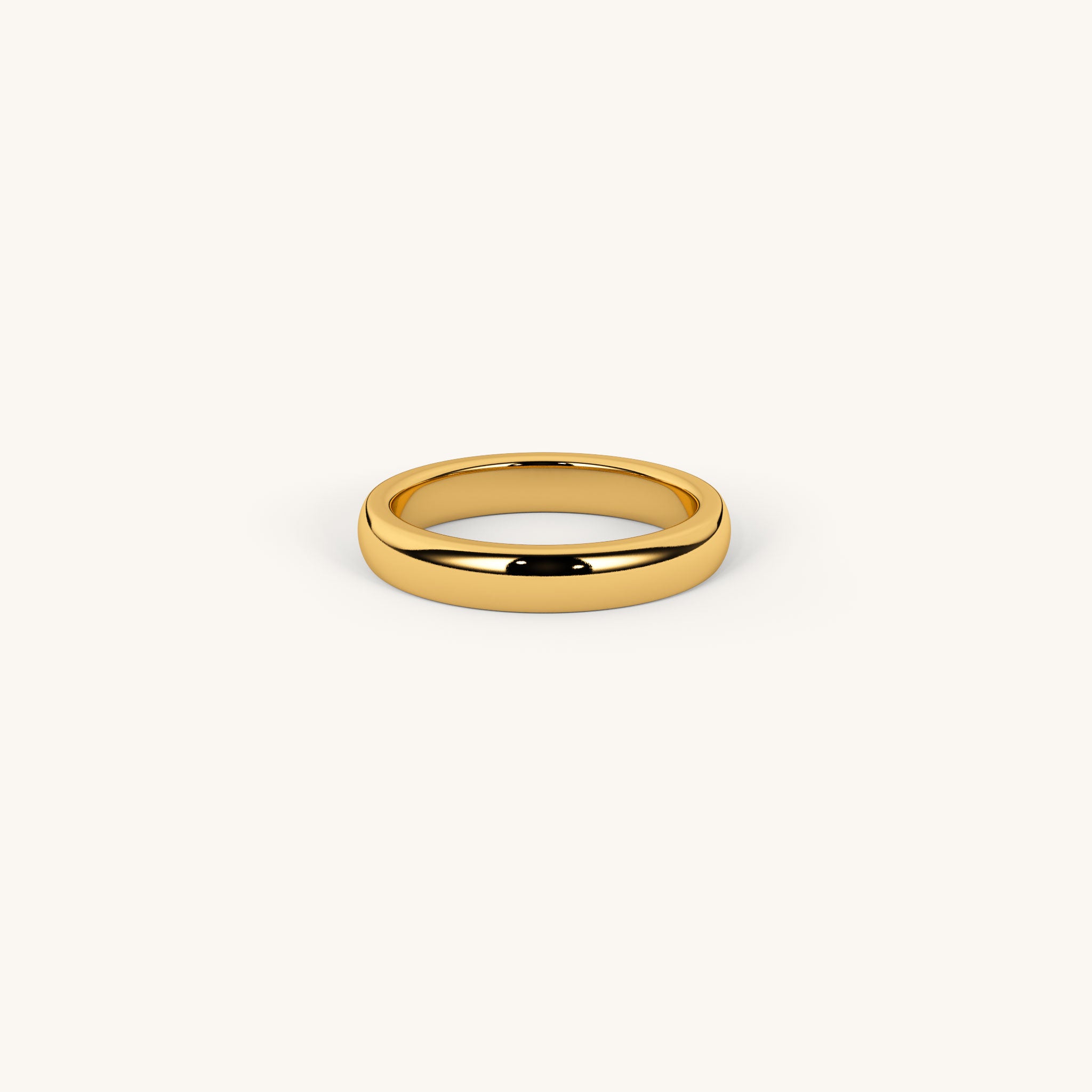 Nova Dome Band in 92.5 Sterling Silver