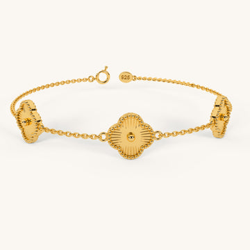 Eternal Clover Chain Bracelet