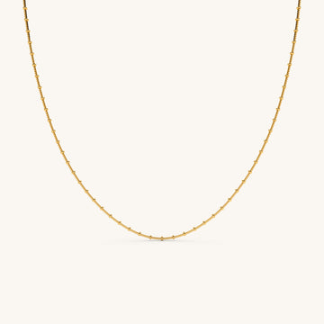 Amaira Bead Chain in 92.5 Sterling Silver