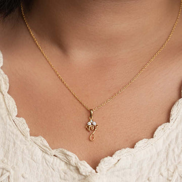 Divine Ganpati Grace Necklace in 92.5 Sterling Silver