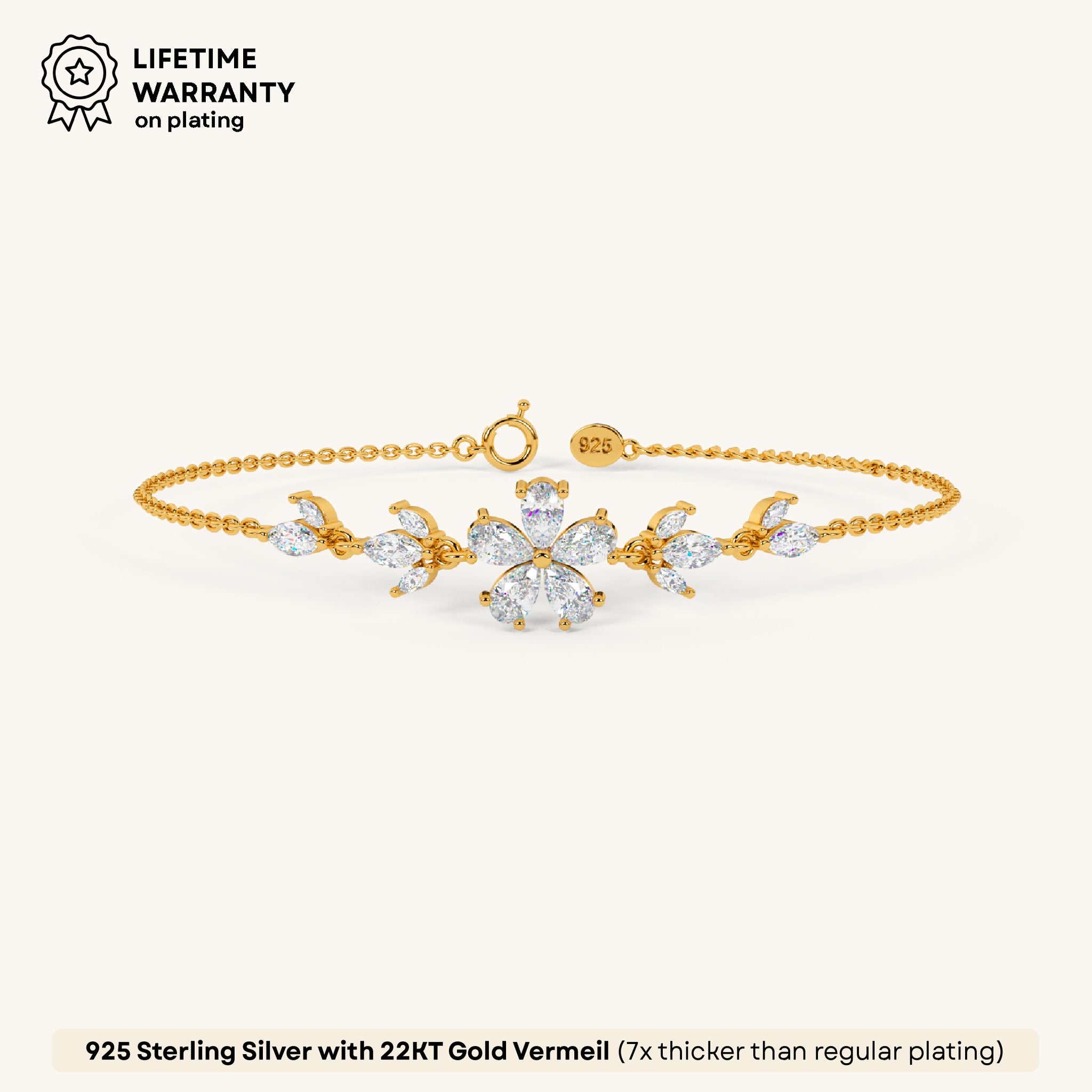 Bluma Bloom in 92.5 Sterling Silver