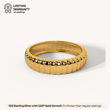 Nura Bold Band in 92.5 Sterling Silver