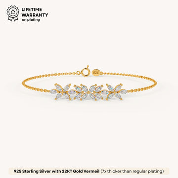 Lira Bracelet in 92.5 Sterling Silver