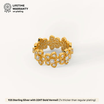 Prarie Ring in 92.5 Sterling Silver