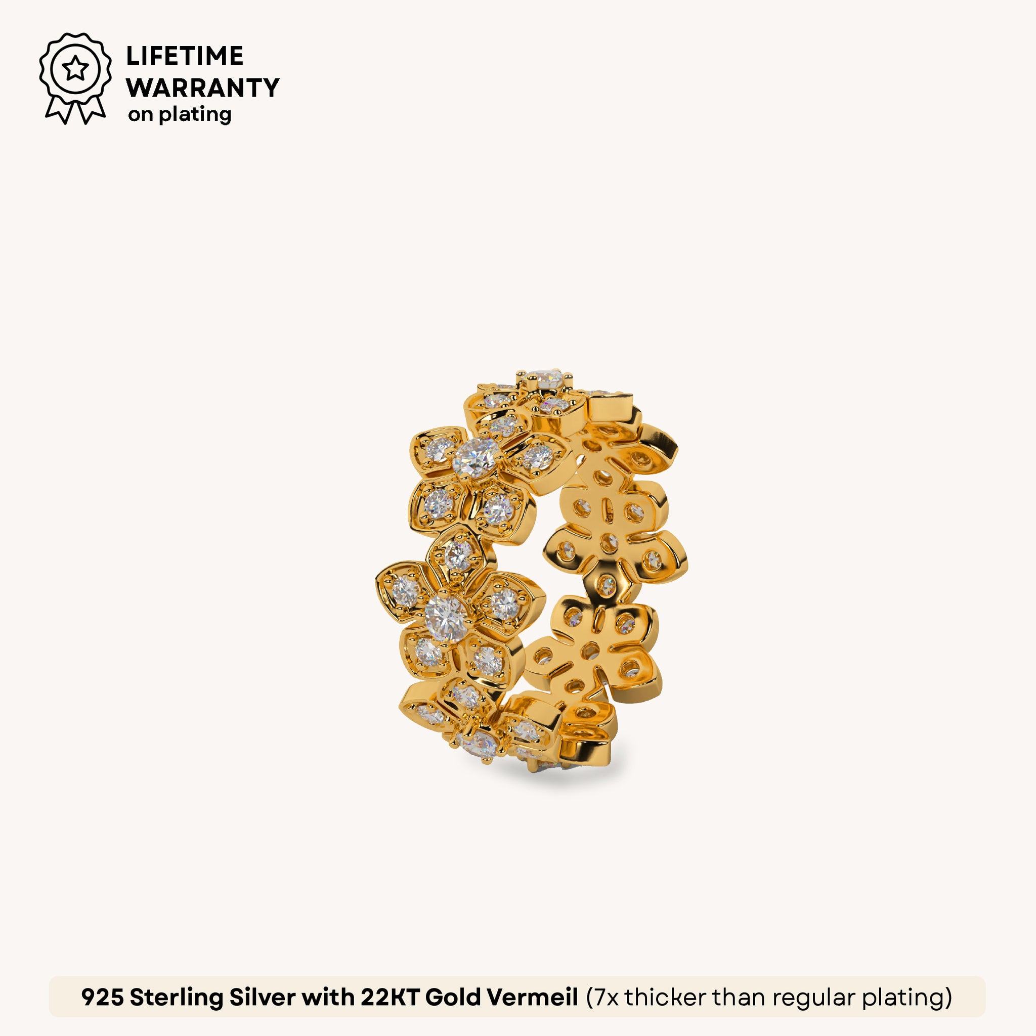 Prarie Ring in 92.5 Sterling Silver