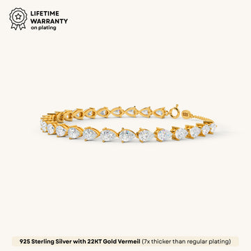Drizzle Glow Bracelet in 92.5 Sterling Silver