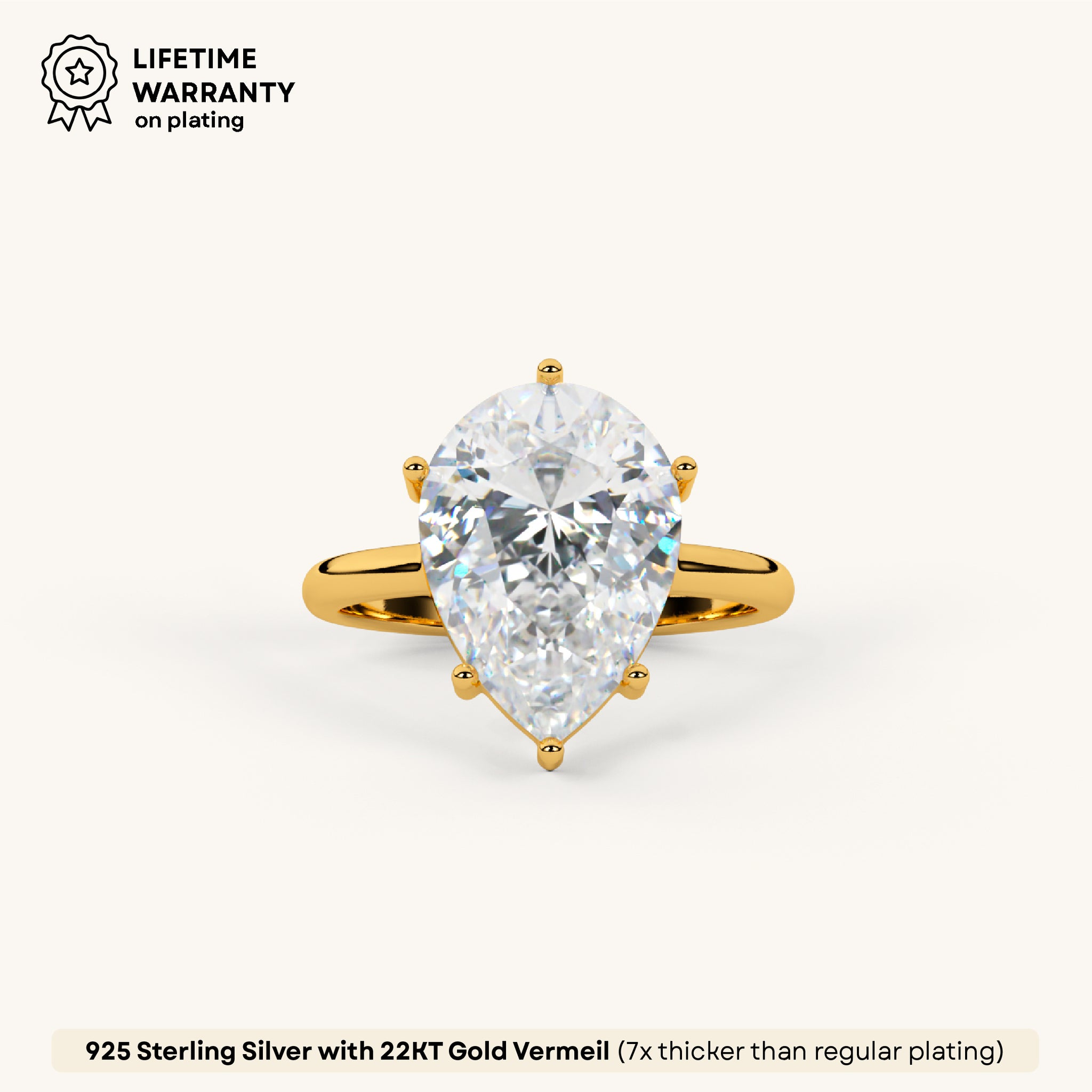 Drip Diva Ring in 92.5 Sterling Silver