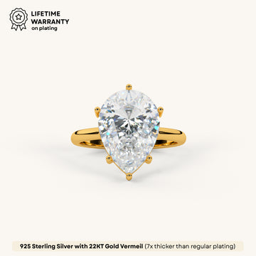 Drip Diva Ring in 92.5 Sterling Silver