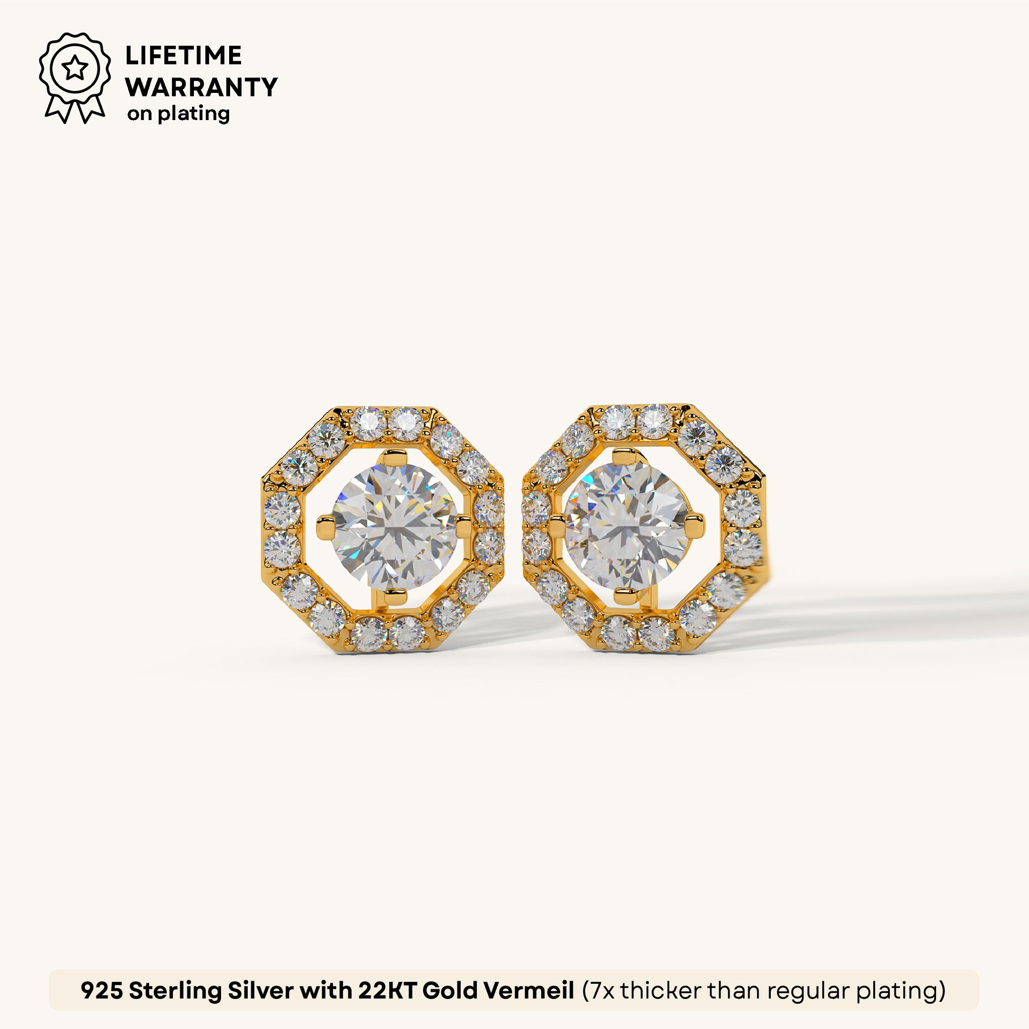 Dual Luxe Hoops in 92.5 Sterling Silver