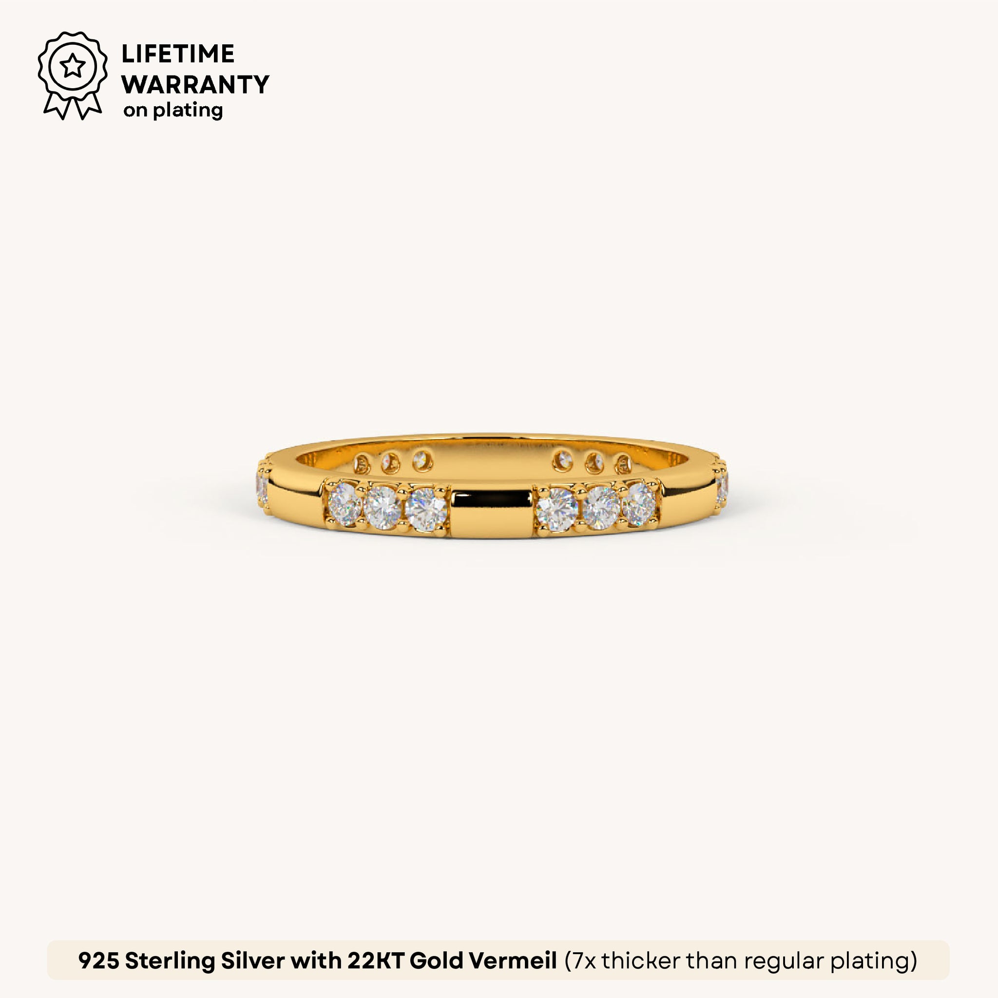 Elira Spark Band in 92.5 Sterling Silver