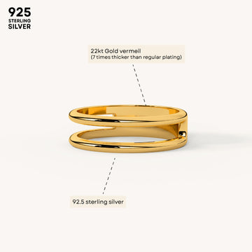 Horizon Band Ring in 92.5 Sterling Silver