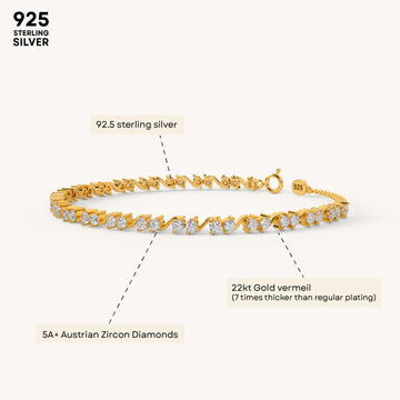 Serene Sparkle in 92.5 Sterling Silver
