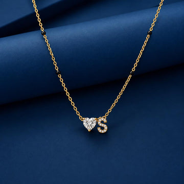 Noble Initial Heart Mangalsutra
