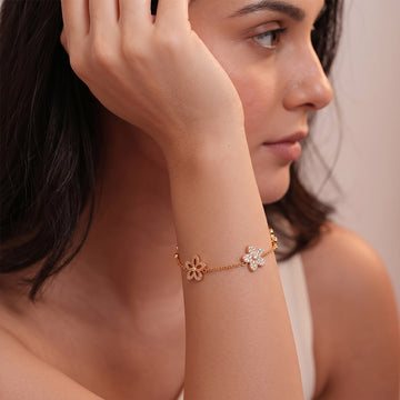 Lily Crush Bracelet in 92.5 Sterling Silver