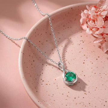 Mom's Eternal Love Necklace in 92.5 Sterling Silver