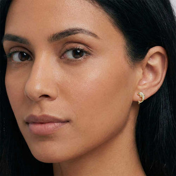 Ocean Glint Studs in 92.5 Sterling Silver