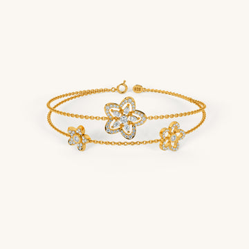 Petal Pop Bracelet in 92.5 Sterling Silver