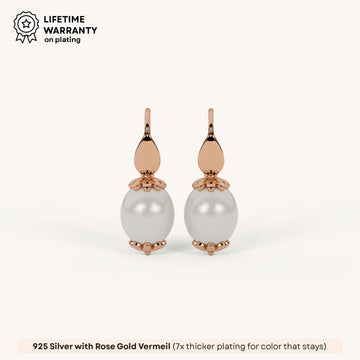 Aura Flux Stud Earrings in 92.5 Sterling Silver.