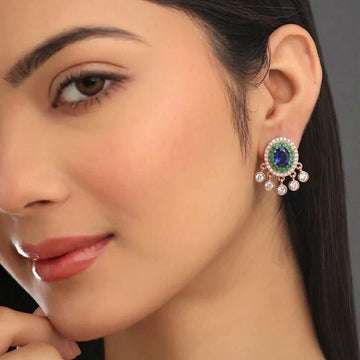 Neel-Harit Drop Earring in 92.5 Sterling Silver