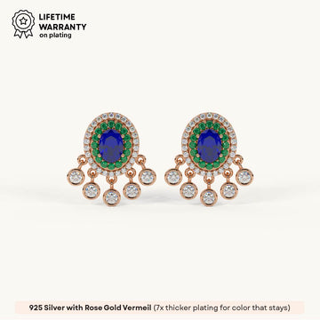 Neel-Harit Drop Earring in 92.5 Sterling Silver