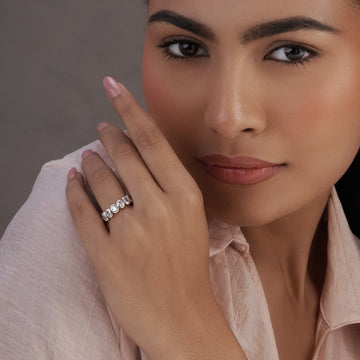 Classic Bezel Band Ring in 92.5 Sterling Silver