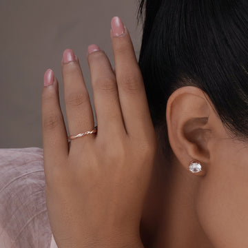 Wavy Luxe Band in 92.5 Sterling Silver