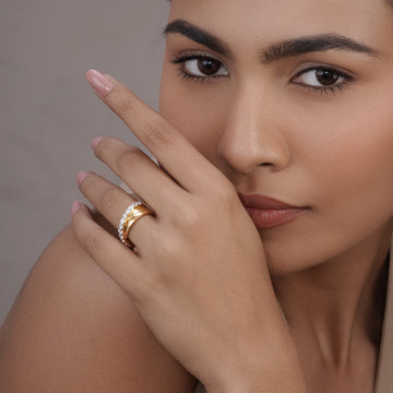 Lumira Wrap Ring in 92.5 Sterling Silver