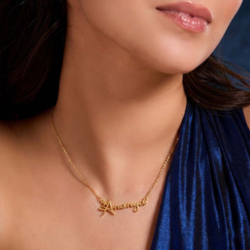 Minimalist Autograph Necklace