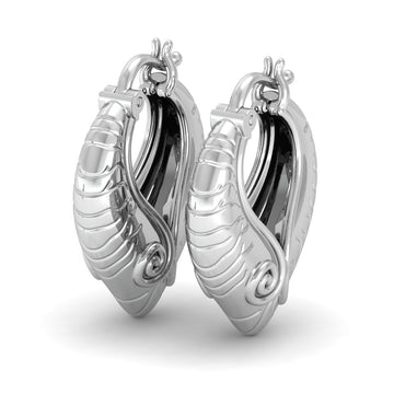 Nautilus Push-Back Earrings