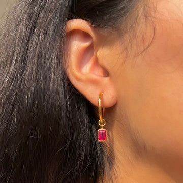 Crimson Earrings