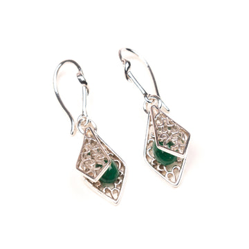 Sage Dangling Earrings