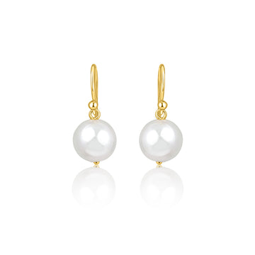 Shell Pearl Earrings