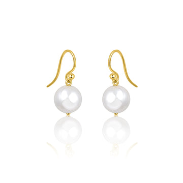 Shell Pearl Earrings